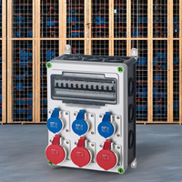 Boîtier de prise de courant industrielle certifié UL94-V0 IP65, boîtier de jonction PC conçu pour l'industrie, pour l'enclosure d'instruments électroniques