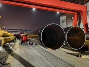 Tubo in Acciaio al Carbonio SSAW Q235 Q345, Palo Tubolare Saldato a <span class=keywords><strong>Spirale</strong></span> da 6m, Lunghezza Fissa e Personalizzabile per Progetti di Conservazione Idrica - Product Image 4