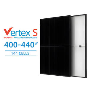Trina vertex S seri PV panel 425 430 440 450W mono kristalin penuh hitam surya untuk rumah - Product Image 1