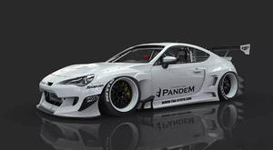 Runde de modificación de coche para <span class=keywords><strong>Toyota</strong></span> 12-16 <span class=keywords><strong>GT86</strong></span> BRZ modificado cohete Bunny 3rd generación ancho cuerpo Kit 86 BRZ - Product Image 3