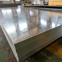 Tôle d'acier prégalvanisée 1000x2000mm SGCC avec couche de zinc légère, adaptée pour les coques d'armoires intérieures