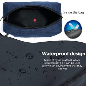 Custom Printed Portable Travel <b>Mens</b> <b>Toiletry</b> <b>Bag</b> Waterproof Shaving <b>Bag</b> Home Cosmetic <b>Bag</b> - Product Image 2