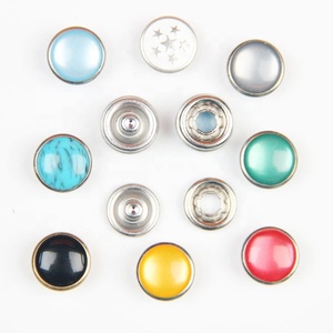 Custom Logo Pattern Color Horn Pearl Prong Snap Custom Design <strong>Button</strong> <strong>Metal</strong> Prong Snap <strong>Button</strong> for Clothes - Product Image 2