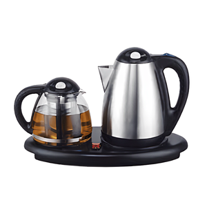 Ensemble de bouilloire à thé <span class=keywords><strong>2</strong></span> <span class=keywords><strong>en</strong></span> <span class=keywords><strong>1</strong></span> avec plateau électrique, théière <span class=keywords><strong>en</strong></span> verre de 1L <span class=keywords><strong>et</strong></span> <span class=keywords><strong>2</strong></span>,<span class=keywords><strong>2</strong></span> L, cafetière, cafetière turque, cafetière - Product Image 5
