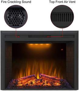 Luxstar 28ชิ้นไฟ LED ติดเตาผิงไฟฟ้าเหมือนจริงมี3สีติดตั้งในตัวสำหรับใช้ในบ้านโรงแรม - Product Image 4