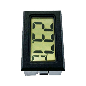 Termómetro Higrómetro Digital LCD Pequeño OKY3065-8, Redondo, para Reptiles, Mascotas, Caja de Ranas, DIY - Product Image 1