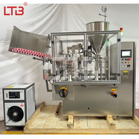 Scellant de travail régulier Sérums cosmétiques Nettoyant pour le visage Tubes de soins de la peau Solutions d'emballage Remplissage de queue Machine de découpe d'étanchéité