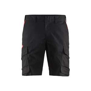 BLAKLADER - 144618329956C52 Industry <b>shorts</b> <b>stretch</b> Black/Red - EAN 7330509758564 <b>WORK</b> TROUSERS <b>WORK</b> <b>SHORTS</b> - Product Image 1