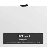 Table pliante moderne, durable, légère et portable en HDPE, design imperméable, empilable, facile à transporter, mobilier d'extérieur pour la salle à manger