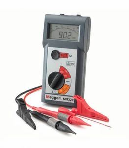 เครื่องทดสอบฉนวนและความต่อเนื่องแบบพกพา MIT220 - Product Image 2