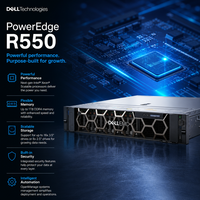 Nouveau serveur rack 2U R550 avec processeur Intel Xeon Silver/Gold et mémoire DDR4 Registered pour solutions réseau d'entreprise