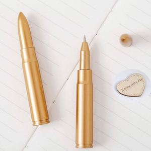 Promotional Creative Unique Retro Bullet Shape Metal Ballpoint <b>Pen</b> With Manufactures Customized Logo for School Student Gift - Product Image 6