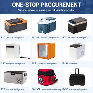 Refrigerador Portátil Mini para Auto de 28L <span class=keywords><strong>con</strong></span> Compresor de CC de 12V y Congelador para Camping y Uso en Exteriores - Product Image 6