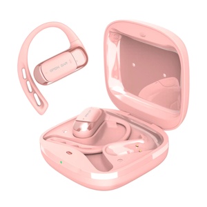 Nouveauté Q2 OWS Casque audio à commande tactile, double microphone, appels Bluetooth, charge rapide, écouteurs sans fil, IPX5, écouteurs de sport - Product Image 1