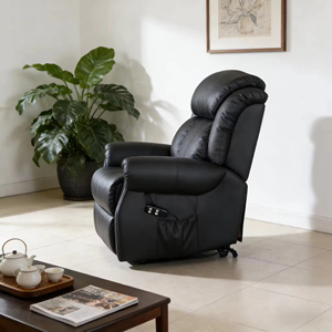 Sofá Individual Tapizado, Eléctrico e Inteligente, para Sala de Estar, con Función de Masaje, Relajante, con Estructura de Acero, Reclinable, Sillón para Dormitorio - Product Image 3