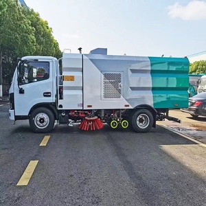 รถกวาดถนนดูดฝุ่นแบบกำหนดเอง DONGFENG 4x2 4x4 - รถฉีดน้ำทำความสะอาด - Product Image 5