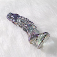 Ninghao SM Kirin Alien Big Dildo Transparent Glass Female Masturbation Double Use Couple Heavy Taste Punitive Toy