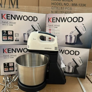 7-Speed Electric <b>Egg</b> Beater, Push Button Household Desktop Cream Mixer and Whipper, Small Dough Mixer - Product Image 1