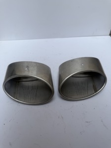Venta de fábrica: Punta de escape automotriz de acero inoxidable pulido de 1.2mm de espesor a precio económico - Product Image 1