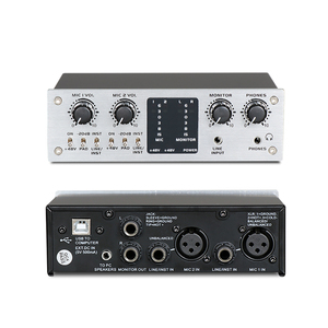 2020 nuevo LY-44T de alta calidad de grabación profesional tarjeta de sonido externa estudio tarjeta de sonido - Product Image 4