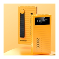Portable grande capacité 20000mah PowerBank LED affichage numérique 4USB type-c sortie USB C PD 20W batterie externe 10000mAh charge rapide