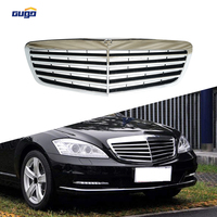 GUGO 2218800483 Calandre avant Facelift W221 2009-2013 pour Classe S W221 S350 S400 S500 S600 en plastique résistant aux UV