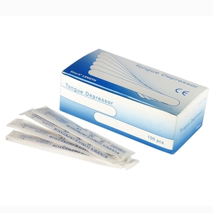 Palitos de Madera Estériles para Depilación, Empaquetados Individualmente, Espátulas Desechables, Depresores Linguales para Depilación en Salón de Belleza - Product Image 1