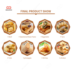 Máquina automática Lumpiang <span class=keywords><strong>Keso</strong></span> Rolling Mesin Lumpia Folding Maker Lumpia Roller Machine - Product Image 5