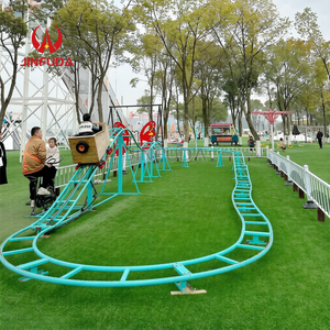 Wholesale Cheap Price Kids Pedal Roller Coaster <strong>Ride</strong> on Toy Human Powered <strong>Mini</strong> <strong>Train</strong> for Backyard - Product Image 2