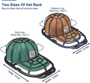 OEM/ODM PVC común multifuncional sombrero lavadora estante para lavavajillas tamaños personalizados lavadora segura gorra de béisbol al por mayor - Product Image 3