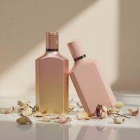 Flacon de parfum atomiseur pressurisé vide haut de gamme personnalisé 100 ml Anding Beautiful Flat
