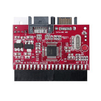 Adaptador convertidor de tarjeta PCI IDE a SATA / SATA a IDE 2 en 1, transferencia bidireccional, 3,5 pulgadas, 40 pines, 100 133 HDD/CD/DVD