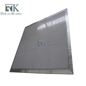 Portable White Square <b>Stage</b> Panels Easy Assemble <b>Stage</b> <b>Platform</b> for Indoor Outdoor Events - Product Image 2