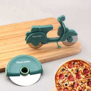 ที่ตัดพิซซ่าแบบวงกลมรูปทรงล้อจักรยานไฟฟ้าสำหรับตัดพิซซ่า - Product Image 1