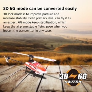 Wltoys XK K110 6CH 3D 6G, Mini Helicóptero RC con Control Remoto, Juguete Volador sin Escobillas para Adultos - Product Image 5
