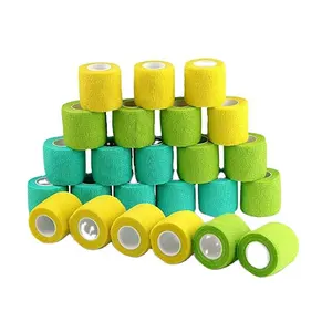 Athletic Sports wrap Tape & Bandage Wrap Stretch Self Adherent Tape for Wrist, Ankle