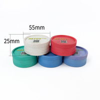 Broyeur à herbes sèches en plastique biodégradable personnalisé en gros, fabricant chinois, broyeurs de 55 mm pour herbes