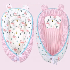 NZMAN Washable <strong>Baby</strong> Lounger Cotton, <strong>Baby</strong> Sleeping Bag Infant <strong>Nest</strong> Bassinet Folded <strong>Snuggle</strong> Bed <strong>Baby</strong> Sleeping Sack <strong>Baby</strong> Crib - Product Image 1