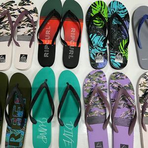 0.48 dolar modeli GLL034 boyutu 36-45 toptan gerçek fotoğraflar Flip-flop erkek ev terlik ile renkler - Product Image 5