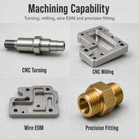 Accessoires d'imprimante 3D OEM personnalisés pour usinage CNC, fraisage, tournage, perçage, électroérosion à fil, aluminium, acier inoxydable, laiton, fer
