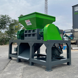 Plastic Leather Tree Branch Wood Crusher Equipment Waste Car Tire Used <strong>Rubber</strong> Tyre Shredder <strong>Shredding</strong> Recycling Machine - Product Image 4