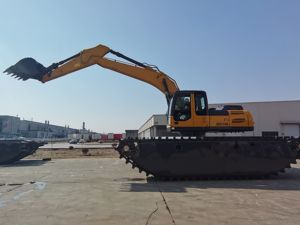 Excavadora Anfibia Eficiente XE215S con Longitud de Brazo de 5680 mm para Pantanos y Albuquerques, Precio Económico en Venta - Product Image 3