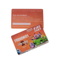 Tarjeta de Membresía Infantil de Dibujos Animados Personalizada, Impresión a Todo Color en PVC, Tarjeta de Fidelización para Cine y Teatro para Niños