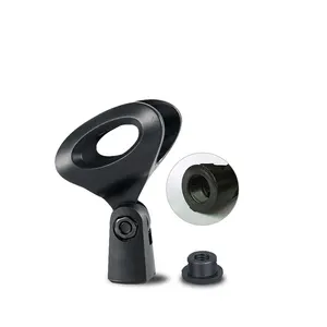 Universal-Mikrofonclip, Handmikrofon drahtlos/verkabelt, drehbarer und langlebiger Standclip R6