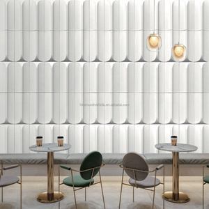 Ladrillo de hormigón UHPC para decoración de paredes interiores y exteriores de cafeterías, tiendas y supermercados, modelos 3D, duradero, ecológico, APEX 225*450*25mm - Product Image 3