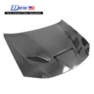 Capó de Fibra de Carbono Estilo SRT Hellcat para Dodge Charger 2015-2023 - Product Image 1
