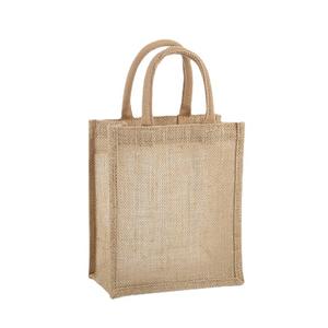 Meilleures ventes Fabrication en vrac Tissu organique Hello Weekend Imprimé, Sac de plage en jute noir Taille Sacs en jute pour le shopping/ - Product Image 6