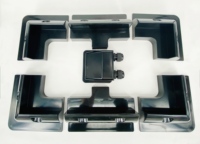 Kit Pemasangan Panel Surya ABS Hitam atau Putih untuk Motorhome Yacht RV