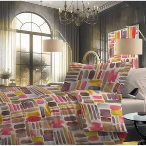 Juego de Cama Doble de Algodón Rosa JAVI - Product Image 1