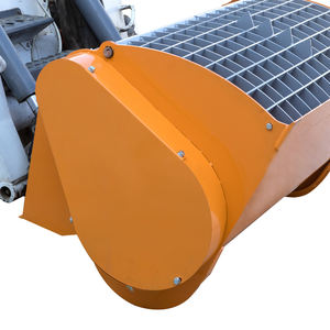 Landhonor Double Discharge tugas berat Skid Steer lampiran beton <span class=keywords><strong>Mixer</strong></span> 66 galon/300L 15-20 GPM efisien beton - Product Image 6